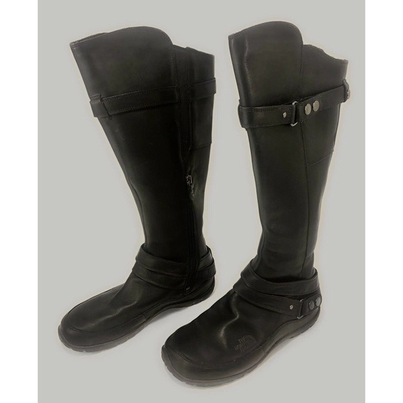 The North Face Knee High Leather Boots 7 - Picture 4 of 10